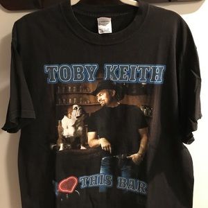 Vintage Toby Keith I love this bar tee